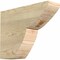 Ekena Millwork Crestline Rough Sawn Rafter Tail, Douglas Fir, 4"W x 12"H x 16"L RFT04X12X16CRE00RDF - alternate 1